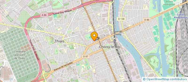 localisation de l'entreprise ASSOCIATION FRANCO-KABILE DE CHOISY LE LE ROY à CHOISY-LE-ROI