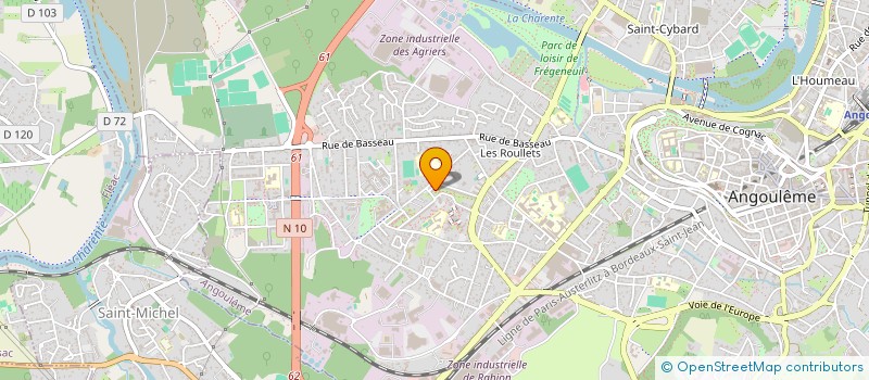 localisation de l'entreprise ASSOCIATION FRANCO-KURDE DE LA CHARENTE à ANGOULEME