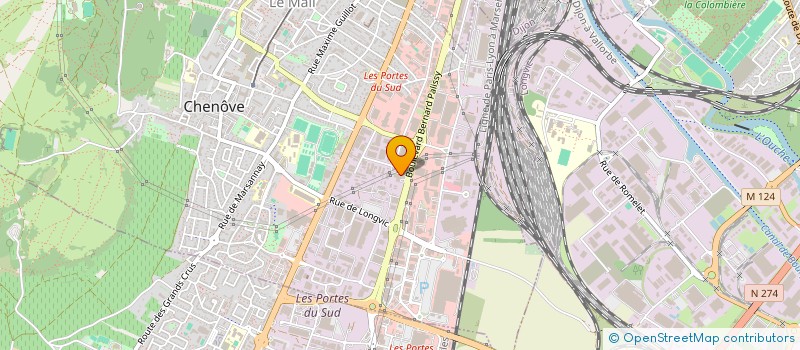 localisation de l'entreprise ASSOCIATION FRANCO-MAGHREBINE DE CHENOVE à CHENOVE