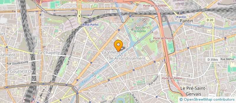 localisation de l'entreprise ASSOCIATION FRANCO MALIENNE POUR LA SOLIDARITE ET L'ENTRAIDE (A.F.M.S.E)  PARIS