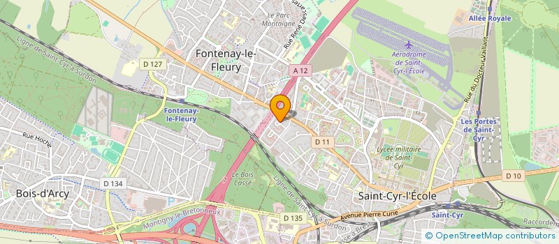localisation de l'entreprise ASSOCIATION FRANCO PANAFRICAINE POUR L'AIDE AU DEVELOPPEMENT ET AUX ECHANGES INTERCULTURELS à SAINT-CYR-L'ECOLE