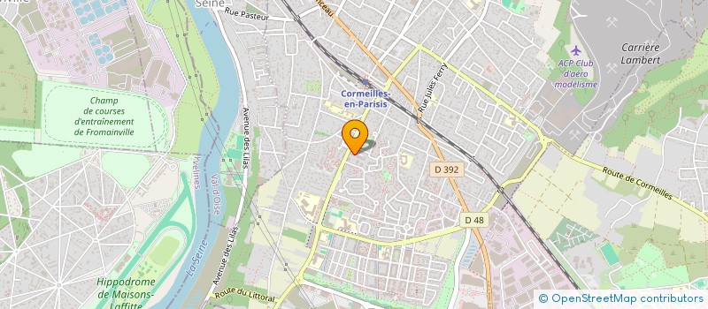 localisation de l'entreprise ASSOCIATION FRANCO PORTUGAISE DE CORMEILLES EN PARISIS à CORMEILLES EN PARISIS