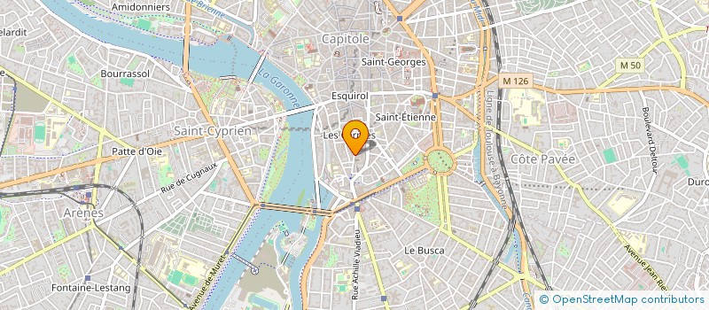 localisation de l'entreprise ASSOCIATION FRANCO ROUMANIE DE TOULOUSE à TOULOUSE