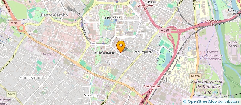 localisation de l'entreprise ASSOCIATION FRANCO TAMOUL MIDI-PYRENEES  TOULOUSE