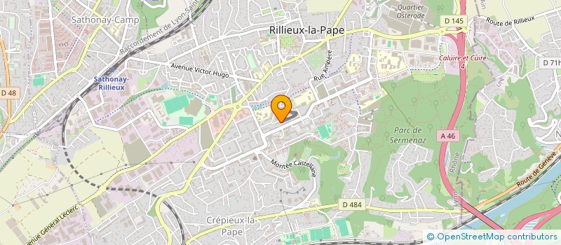 localisation de l'entreprise ASSOCIATION FRANCO-TURC DE RILLIEUX-LA-PAPE à RILLIEUX-LA-PAPE