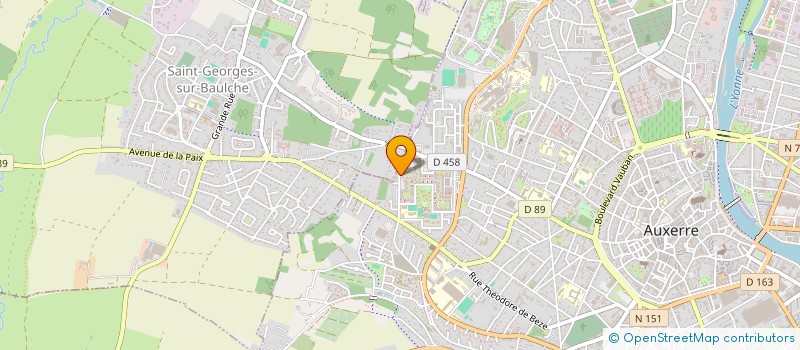 localisation de l'entreprise ASSOCIATION FRANCO-TURQUE D'AUXERRE à AUXERRE