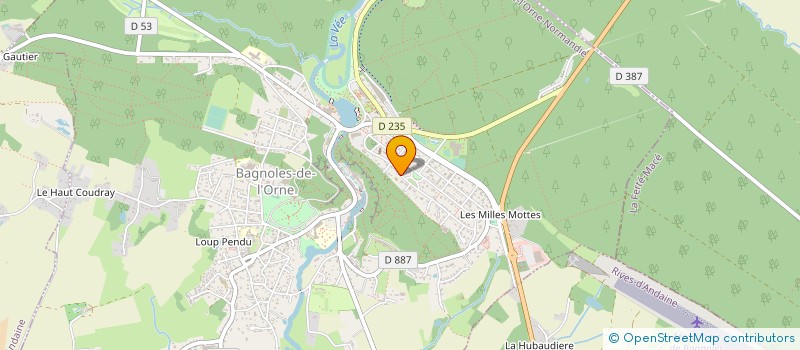 localisation de l'entreprise ASSOCIATION FRANCO-UKRAINIENNE DE NORMANDIE à BAGNOLES-DE-L'ORNE-NORMANDIE