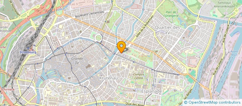 localisation de l'entreprise ASSOCIATION FRANCOPHONE DE COPTOLOGIE  STRASBOURG