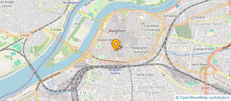 localisation de l'entreprise ASSOCIATION FRANCOPHONE DE PROVENCE  AVIGNON