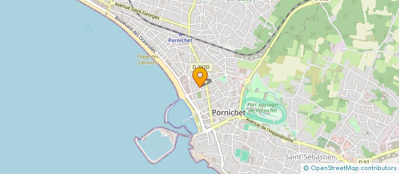 localisation de l'entreprise ASSOCIATION FRATERNELLE AMIS DES MALADES  PORNICHET