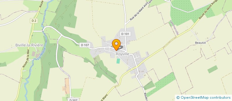 localisation de l'entreprise ASSOCIATION FRATERNELLE DES ANCIENS COMBATTANTS DE ROYVILLE  ROYVILLE
