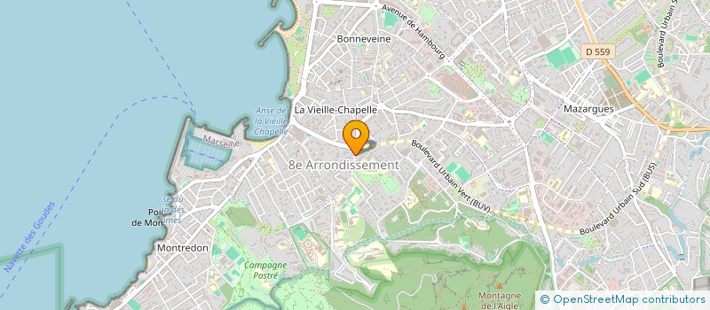 localisation de l'entreprise ASSOCIATION FRATERNITE MORAMANGA à MARSEILLE 8EME