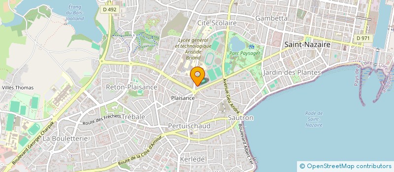 localisation de l'entreprise ASSOCIATION FREE RIDE NAZAIRIEN  SAINT-NAZAIRE