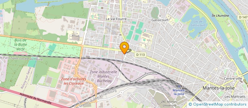 localisation de l'entreprise ASSOCIATION FREE SONS  MANTES-LA-JOLIE