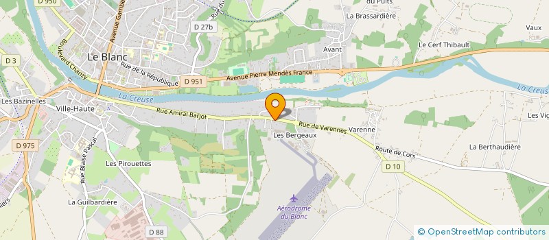 localisation de l'entreprise ASSOCIATION FREE'SONS à LE BLANC
