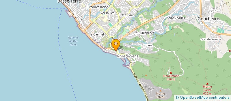 localisation de l'entreprise ASSOCIATION FREKANS PLUS  GOURBEYRE