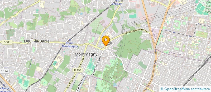 localisation de l'entreprise ASSOCIATION FRENCH ATTITUDE  MONTMAGNY