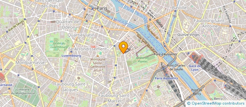 localisation de l'entreprise ASSOCIATION FRERES  PARIS