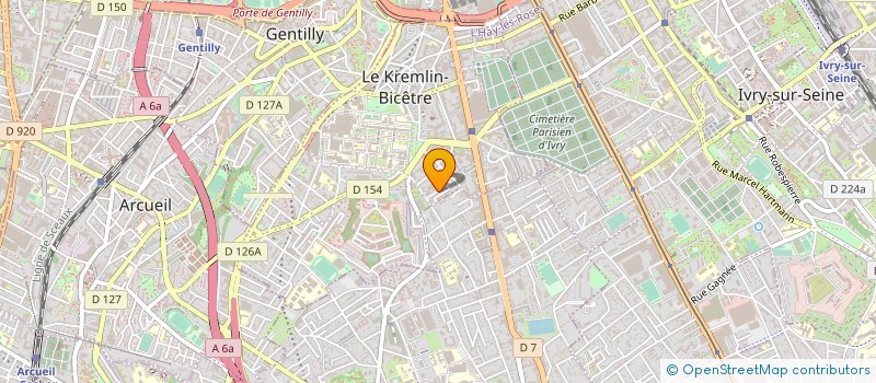 localisation de l'entreprise ASSOCIATION FRERES-MAGIE à LE KREMLIN-BICETRE