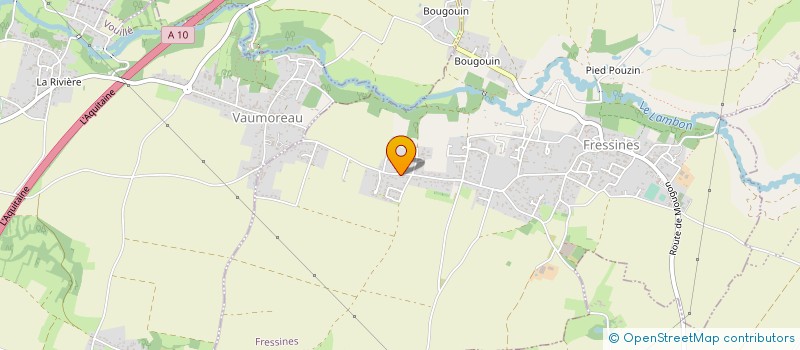 localisation de l'entreprise ASSOCIATION FRESSINES.NET  FRESSINES