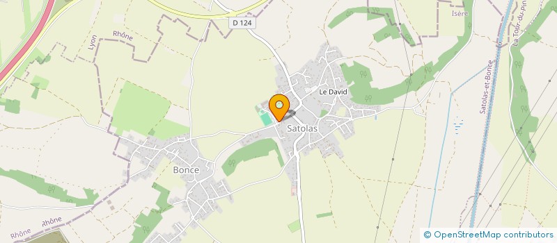 localisation de l'entreprise ASSOCIATION FRONTONIENNE POUR LE DEVELOPPEMENT RURAL  FRONTONAS