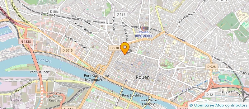 localisation de l'entreprise ASSOCIATION FRUITS D HOMMES  ROUEN