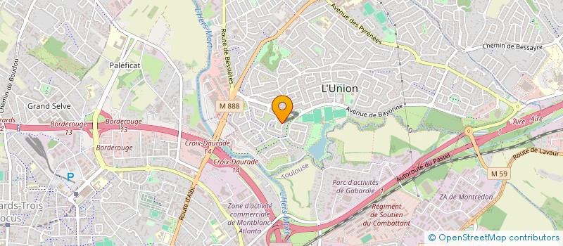 localisation de l'entreprise ASSOCIATION FRWBY à L'UNION
