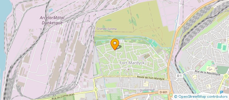 localisation de l'entreprise ASSOCIATION FULL-CONTACT à DUNKERQUE