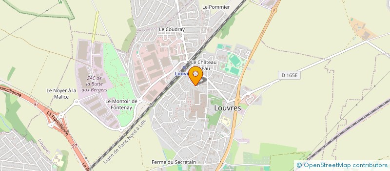 localisation de l'entreprise ASSOCIATION FUN TECHNOLOGIE  LOUVRES