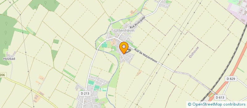 localisation de l'entreprise ASSOCIATION FUSTAL ERSTEIN ALS 67  UTTENHEIM