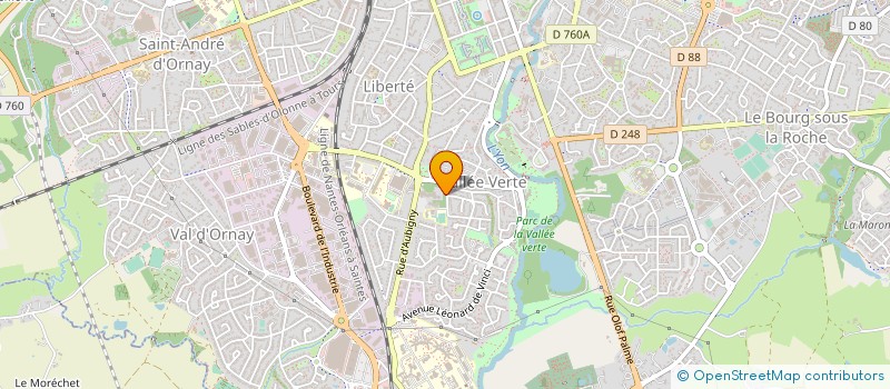 localisation de l'entreprise ASSOCIATION FUTUR ATLANTIQUE à LA ROCHE-SUR-YON