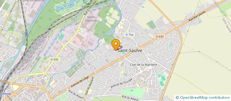 localisation de l'entreprise ASSOCIATION G E T à SAINT-SAULVE