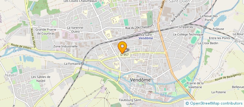 localisation de l'entreprise ASSOCIATION G.T&C à VENDOME