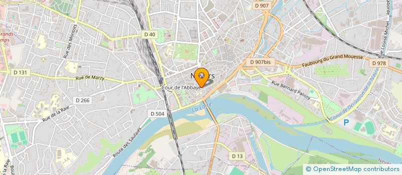 localisation de l'entreprise ASSOCIATION G T M SPORT PROMOTION à NEVERS