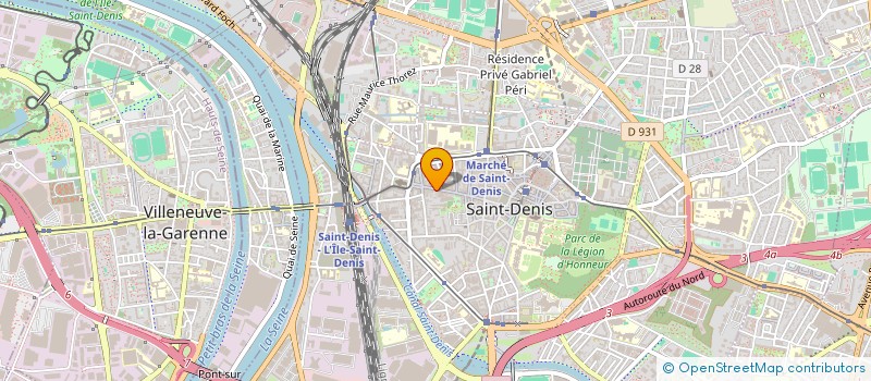 localisation de l'entreprise ASSOCIATION GABR-IEL-LE à SAINT-DENIS