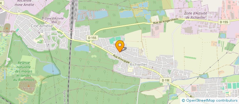 localisation de l'entreprise ASSOCIATION GAIA  RICHWILLER