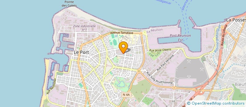 localisation de l'entreprise ASSOCIATION GALAXIE FILM  LE PORT