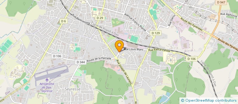 localisation de l'entreprise ASSOCIATION GANADERIA RIBEIRO à DAX