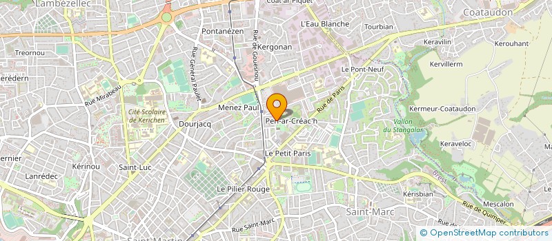 localisation de l'entreprise ASSOCIATION GANG à BREST