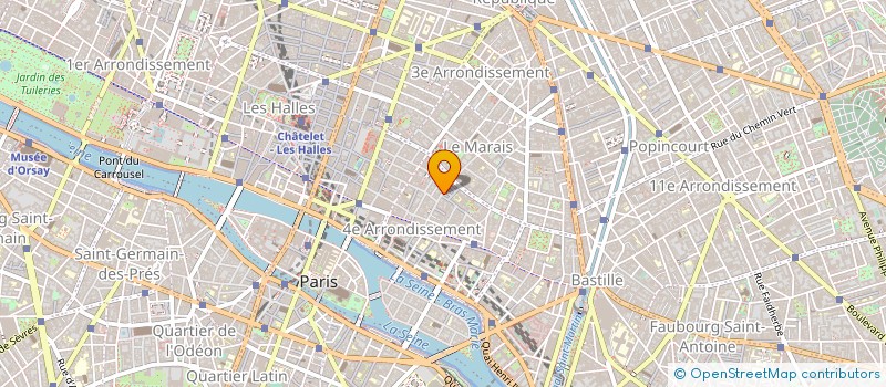 localisation de l'entreprise ASSOCIATION GANONE à PARIS