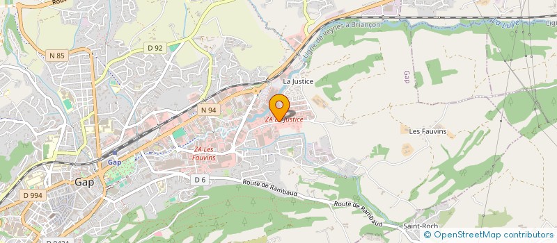 localisation de l'entreprise ASSOCIATION GAP FOIRE EXPOSITION  GAP