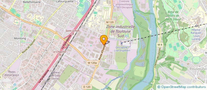 localisation de l'entreprise ASSOCIATION GARANTIE ALUMINIERS TECHNAL à TOULOUSE