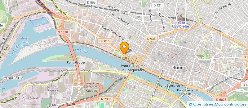 localisation de l'entreprise ASSOCIATION GARANTIE LOGEMENT  ROUEN