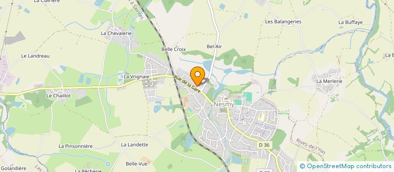 localisation de l'entreprise ASSOCIATION GARDERIE à LA CHAIZE-LE-VICOMTE