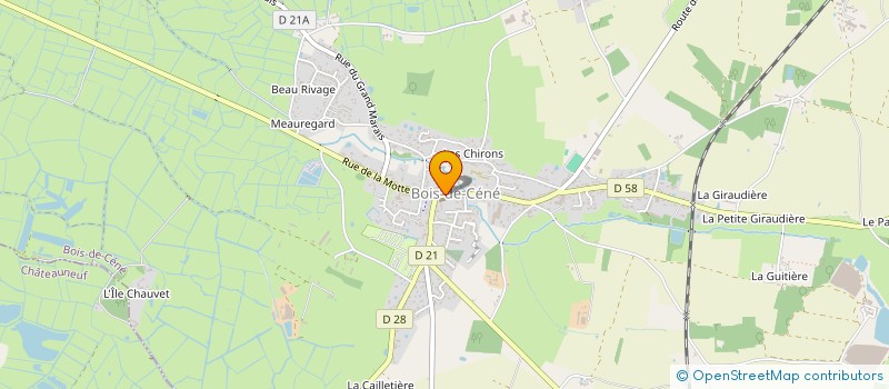 localisation de l'entreprise ASSOCIATION GARDERIE BAMBINO à BOIS-DE-CENE