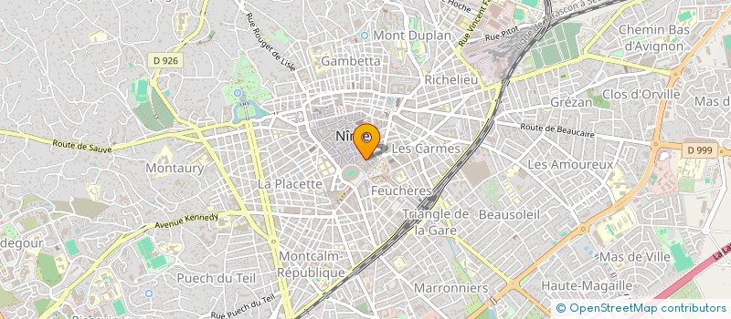 localisation de l'entreprise ASSOCIATION GASOLINE  NIMES