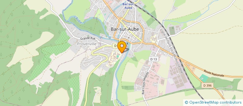 localisation de l'entreprise ASSOCIATION GASTON PART AU JAPON  BAR-SUR-AUBE