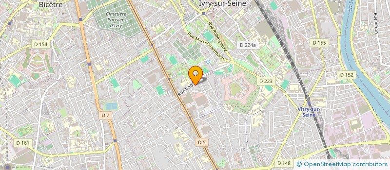 localisation de l'entreprise ASSOCIATION GBEMANA FRANCE à VITRY-SUR-SEINE