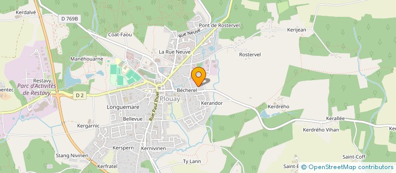 localisation de l'entreprise ASSOCIATION GEERM à PLOUAY