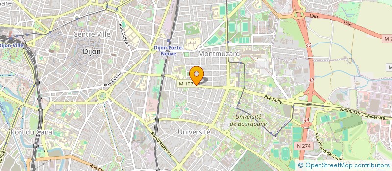 localisation de l'entreprise ASSOCIATION GEM JEUNES 'DI' GEM' à DIJON